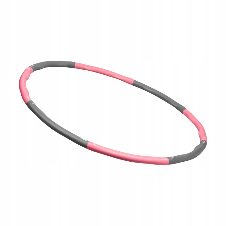 Hula Hop koło odchudzające do ćwiczeń składane regulowane z wypustkami 95cm