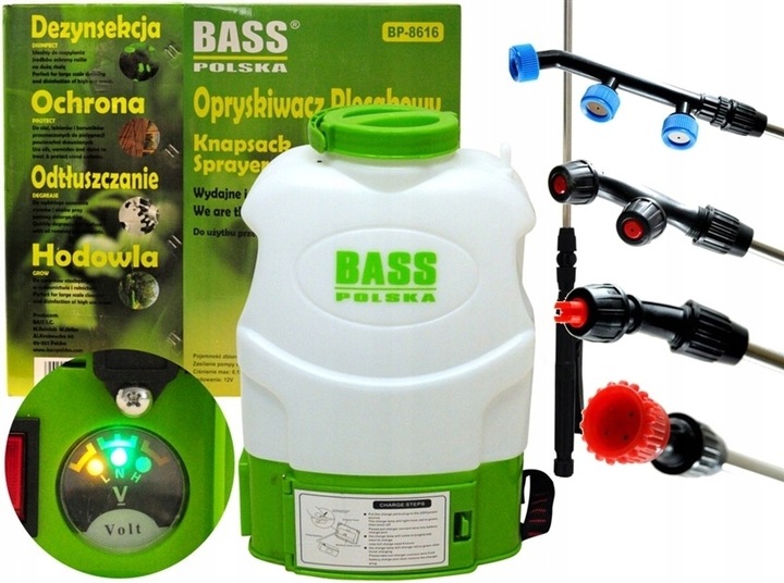 ŁADOWARKA DO ELEKTRYCZNY OPRYSKIWACZ AKUMULATOROWY