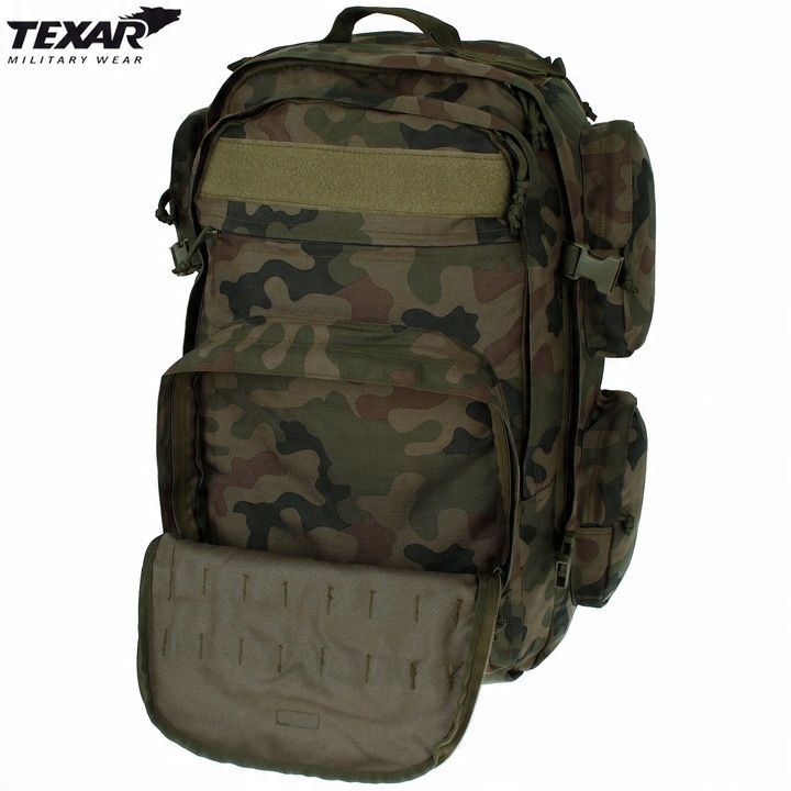 Plecak Turystyczny Taktyczny Wojskowy Duży GRIZZLY TEXAR 65L MOLLE wz.93