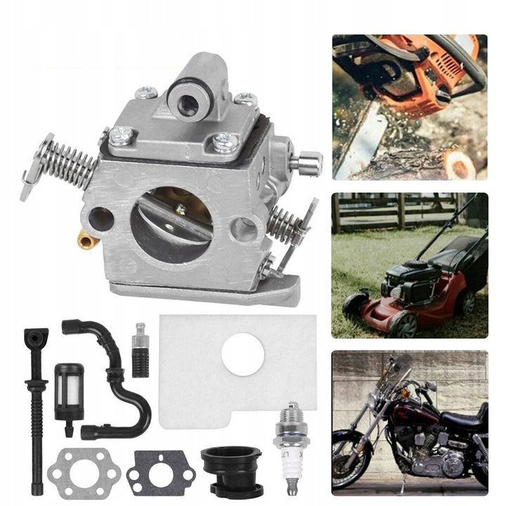 ZESTAW GAŹNIK DO PIŁY ŁAŃCUCHOWEJ DO STIHL 017 018 MS170 MS180