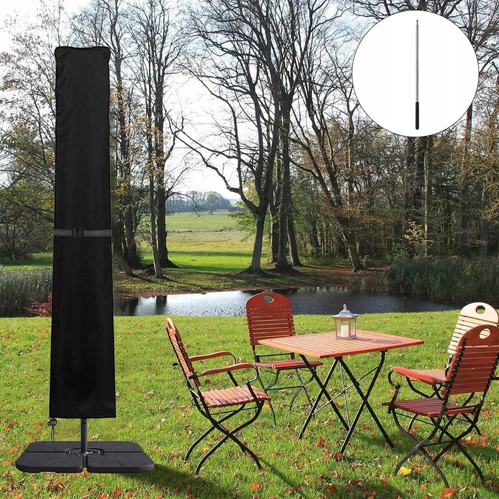 POKROWIEC OCHRONNY NA PARASOL OGRODOWY 240x57/57cm