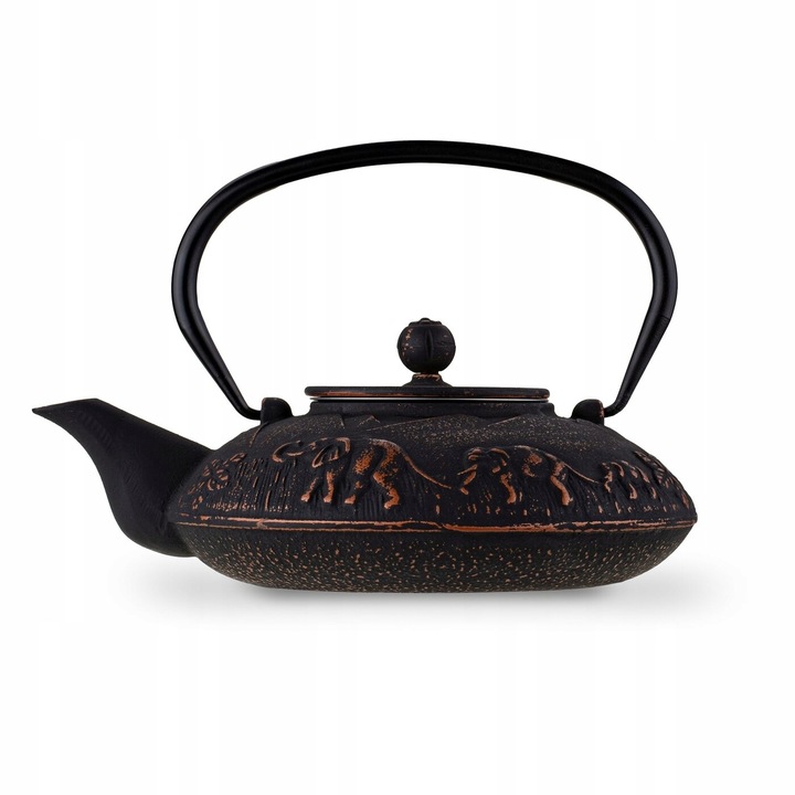 Emaliowany czajnik ŻELIWNY IMBRYK DO HERBATY CZAJNICZEK ZAPARZACZ Hanako