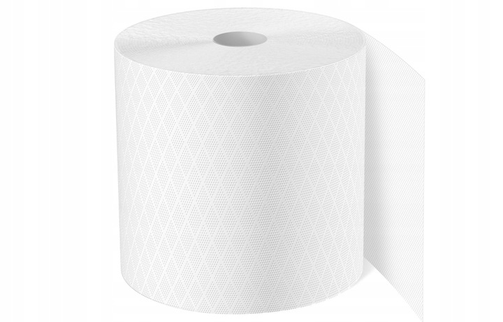 CZYŚCIWO przemysłowe PURA, RĘCZNIK PAPIEROWY biały, 100% celuloza, 2x200m