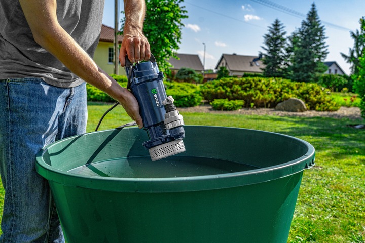POMPA DO WODY CZYSTEJ BRUDNEJ ŚCIEKÓW SZAMBA Z SITKIEM ZANURZENIOWA 1"