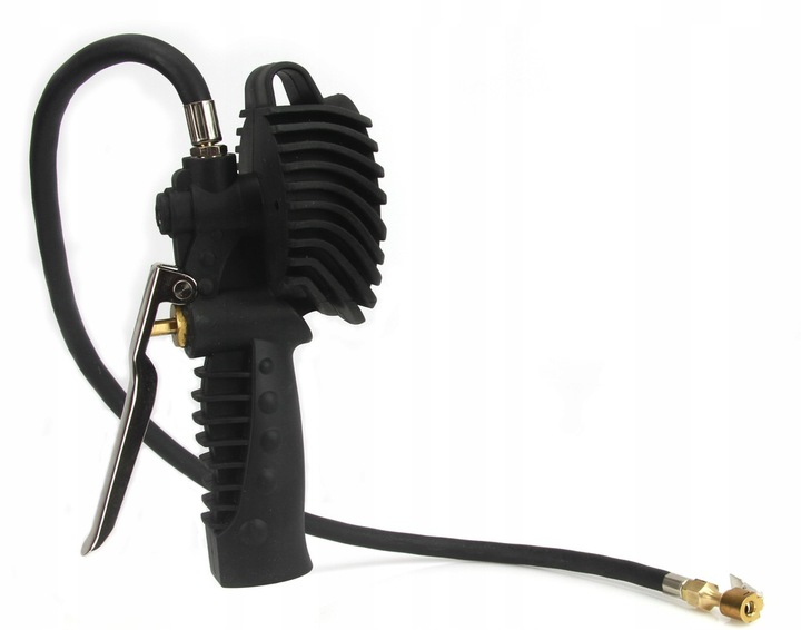 PISTOLET DO POMPOWANIA KÓŁ OPON PNEUMATYCZNY Z MANOMETREM KOMPRESORA POMPKA