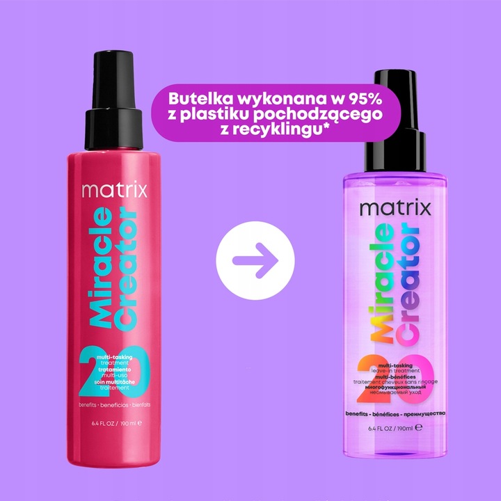 Matrix Miracle Creator wielozadaniowy spray do pielęgnacji włosów 190ml