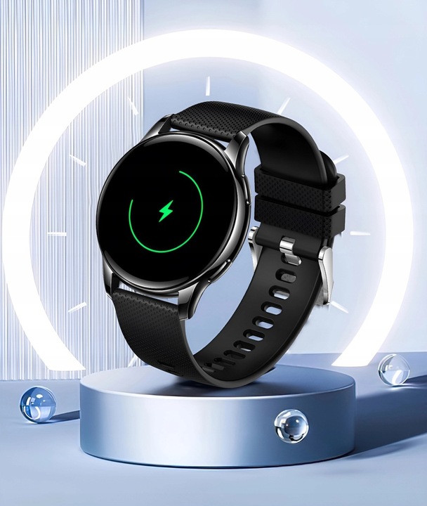 SMARTWATCH ZEGAREK DAMSKI DLA KOBIETY AMOLED ROZMOWY CIŚNIENIOMIERZ MENU PL