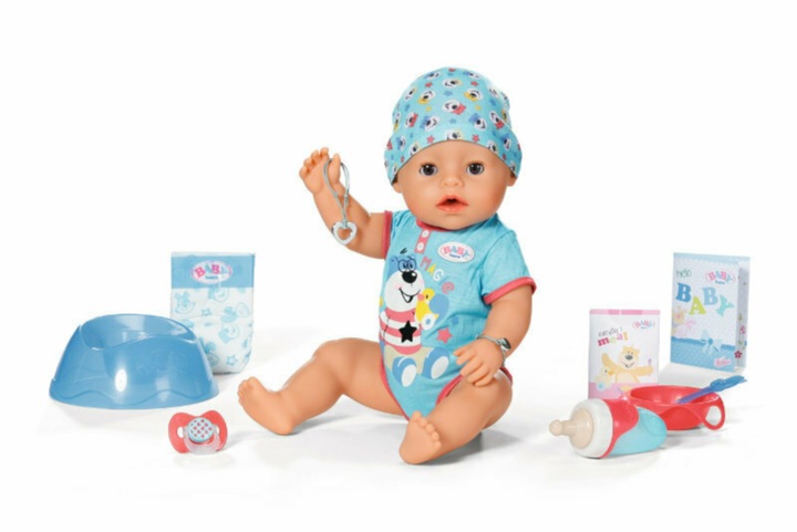 BABY BORN LALKA CHŁOPIEC INTERAKTYWNA MAGIC BOY 10 FUNKCJI 43cm 834992