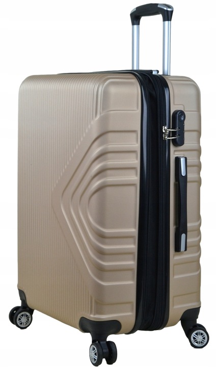 ŚREDNIA WALIZKA SUNBAG - MODEL APUS 8082 Z POSZERZENIEM pojemność 80 LITRÓW