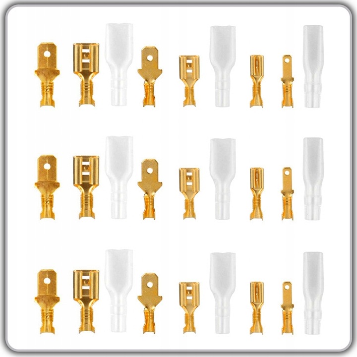 ZACISKARKA PRASKA KONEKTORÓW ZESTAW SAMOCHODOWYCH + 450 SZT KONEKTORÓW