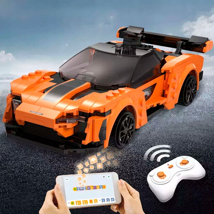 CADA KLOCKI ZDALNIE STEROWANY SAMOCHÓD BLAZE CAR AUTO DUAL MODE RC 295 EL.