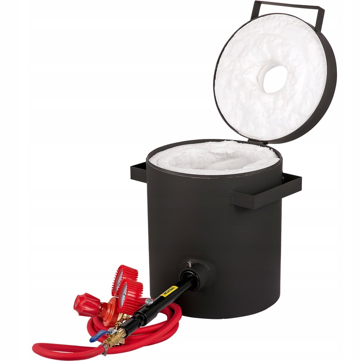 Piec do topienia propanu Metal Forge W/ 10KG Narzędzie do odlewania tygla