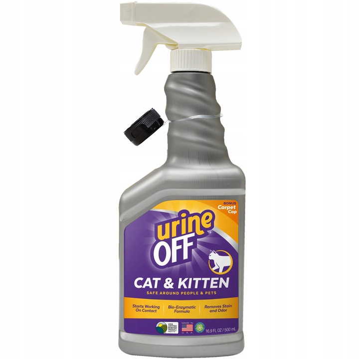 URINE OFF KITTEN & CAT FORMULA 500ML neutralizator w sprayu