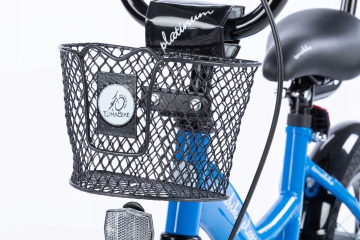 rower rowerek TOMABIKE Platinum 12 cali prowadnik kosz dzwonek V-BREAK