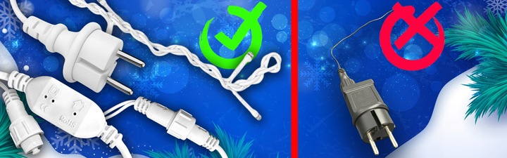 SOPLE LAMPKI CHOINKOWE ŚWIATEŁKA 500 LED 23,5M GRUBY KABEL FLASH ZEWNĘTRZNE