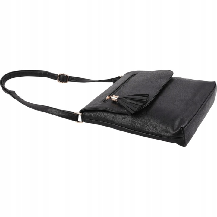 Listonoszka torebka damska na ramię pojemne torebki miejskie klasyczne