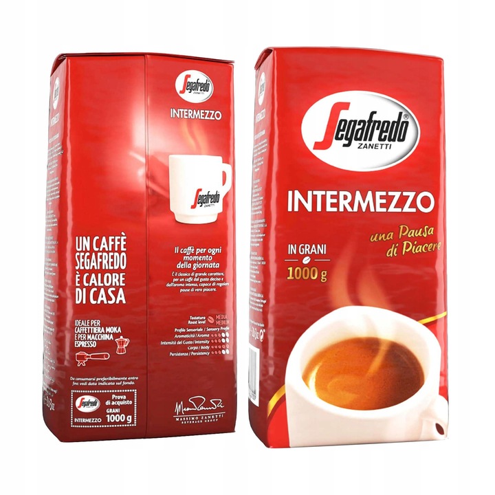 Kawa ziarnista Segafredo Intermezzo 1kg