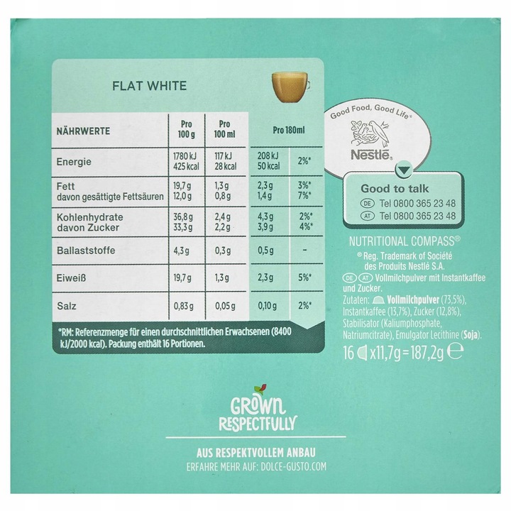 Kapsułki Nescafe Dolce Gusto Flat White 48 kaw