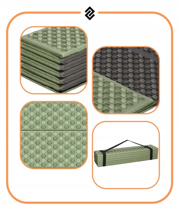 KARIMATA MATA TERMICZNA IZOLACYJNA SKŁADANA DO SPANIA TURYSTYCZNA NA BIWAK