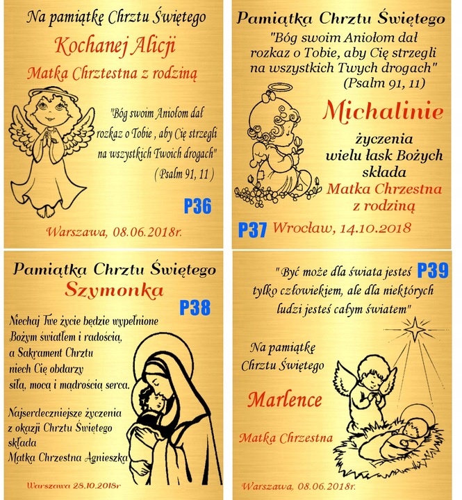 Złote Kolczyki Serca Angielskie Zapięcia GRAWER