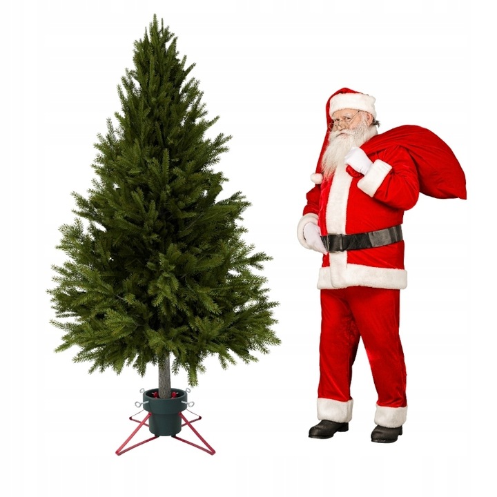 Stojak na choinkę DUŻY POJEMNIK NA WODĘ podstawka pod drzewko 2,5m STABILNY