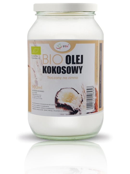 Olej kokosowy nierafinowany do smażenia 900 ml