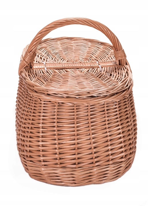 Kosz piknikowy z wikliny koszyk na piknik prezent