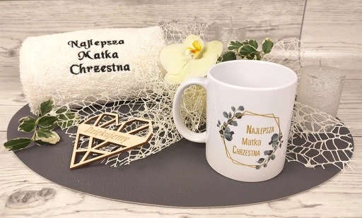 PODZIĘKOWANIE DLA CHRZESTNYCH ŚLUB PREZENT CHRZEST