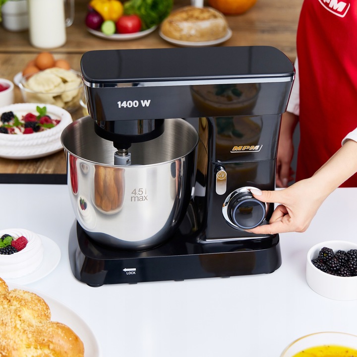 Robot planetarny robot kuchenny mocny czarny MPM MRK-25