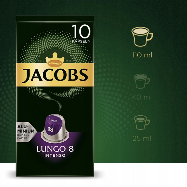 Kapsułki Jacobs L'OR do Nespresso(r)*100 kapsułek, 9+1 opakowanie GRATIS!