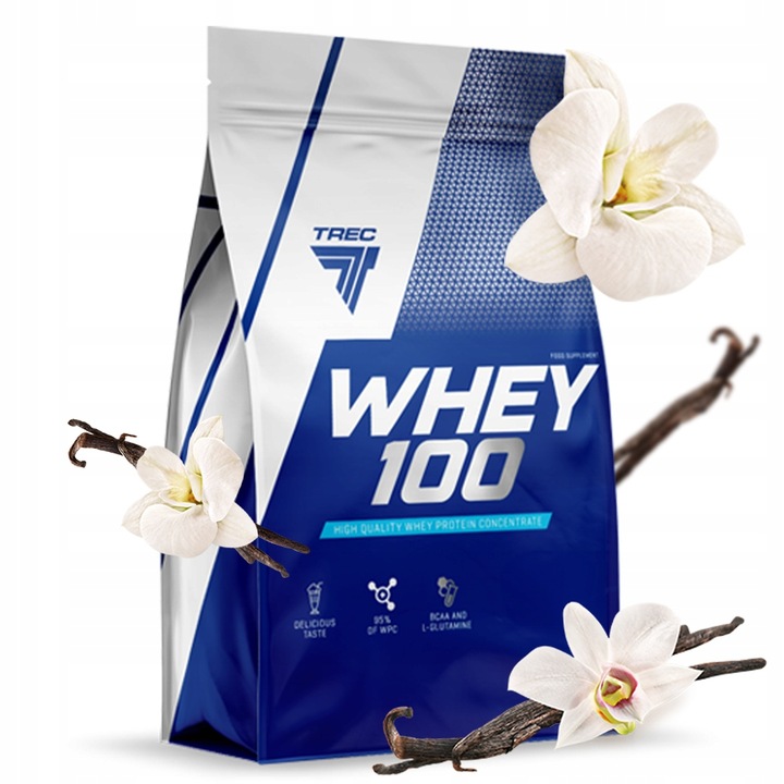 NOWE PYSZNE BIAŁKO WPC Trec Whey 100 700g SERWATKOWE PROTEINY NA MASĘ SIŁĘ