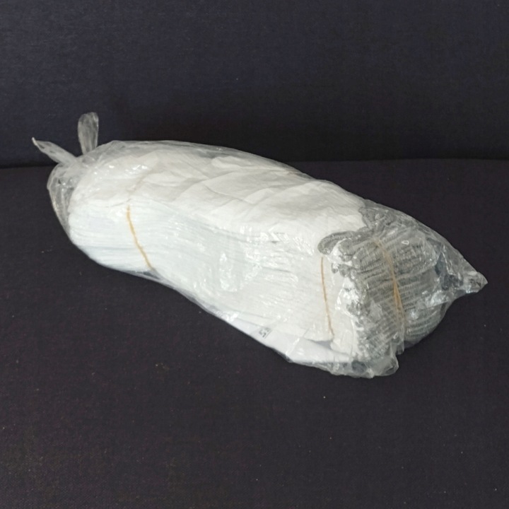 Rękawice robocze bawełniane dziane Flexi Fit 10/XL białe 60 par