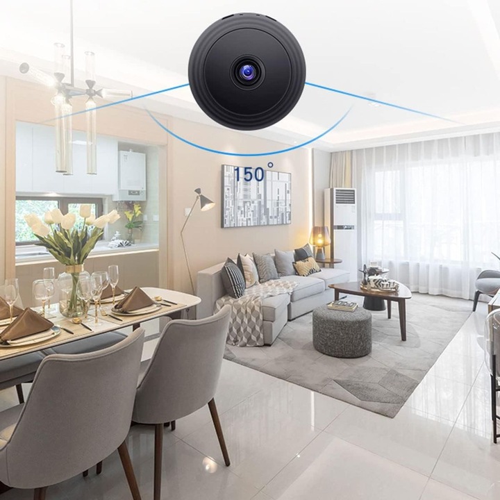MINI KAMERA WIFI SZPIEGOWSKA IP SMART FULL HD MONITORING BEZPRZEWODOWA A9