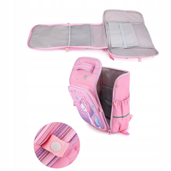 PLECAK PRZEDSZKOLNY PLECACZEK DLA DZIEWCZYNKI JEDNOROŻEC POJEMNY