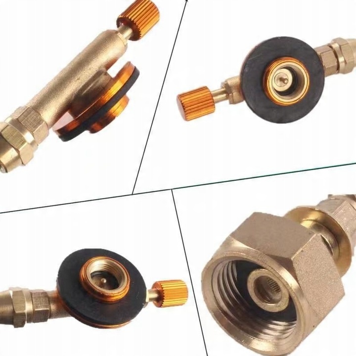 Adapter do napełniania kartuszy z butli propan butan 11kg