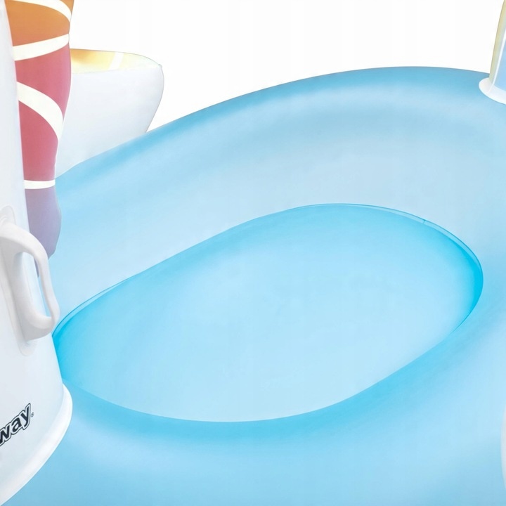 Materac Dmuchany Jednorożec GIGANT na Basen Plażę Uchwyty 224x159cm Bestway