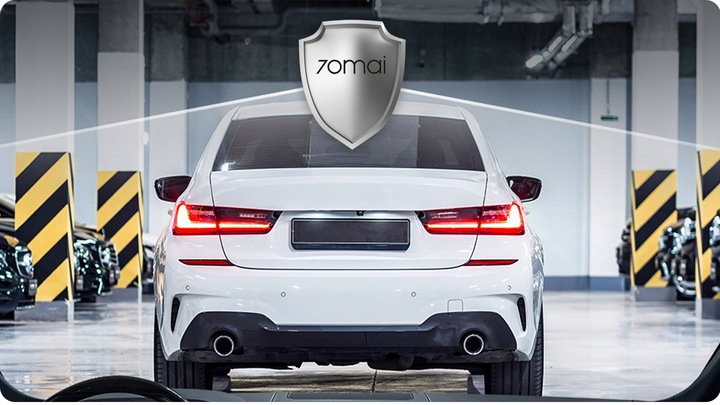 Kamera samochodowa 70mai Wideorejestrator A200 + tylna RC11+ parking+ 128GB