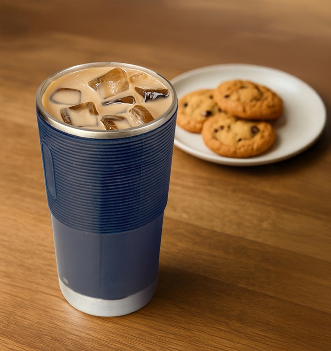 KUBEK TERMICZNY Z TERMOMETREM 380ml PODRÓŻNY DO AUTA PODGRZEWACZ CZAJNIK