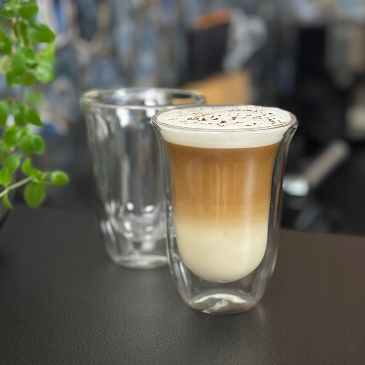 Szklanki termiczne do kawy latte z podwójną ścianką Miowi Tulipan 6x 300 ml