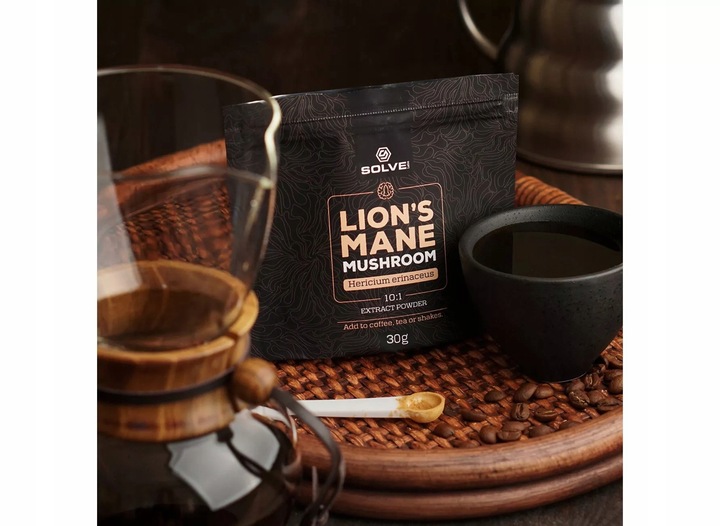 SolveLabs Lion's Mane 10:1 Soplówka Jeżowata 30g