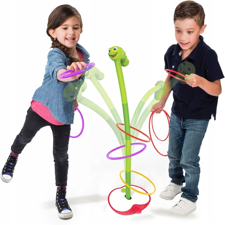 GRA ZRĘCZNOŚCIOWA TAŃCZĄCY ROBAK GIBIĄCY ROBACZEK DLA DZIECI OBRĘCZE