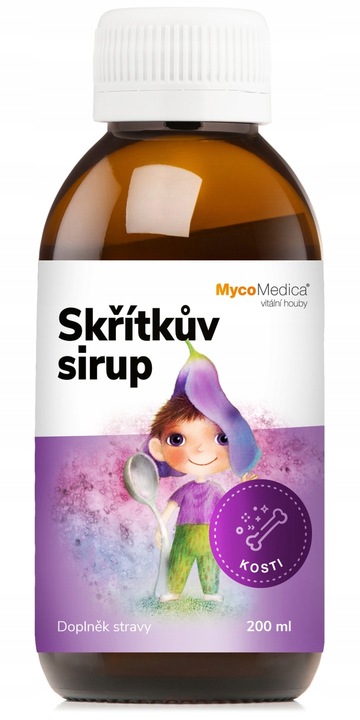 MycoMedica Syrop Elfi Witaminy D i K2 Na zdrowe Kości 200 ml