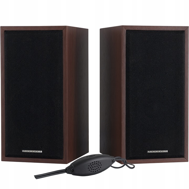 GŁOŚNIKI KOMPUTEROWE PC W SYSTEMIE 2.0 DWA GŁOŚNIKI MODECOM MC-SF05
