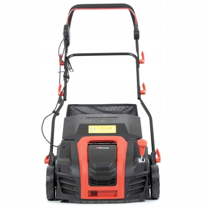 MOCNY AERATOR WERTYKULATOR ELEKTRYCZNY KOSZ 55L 3w1 40cm AREATOR FAWORYT