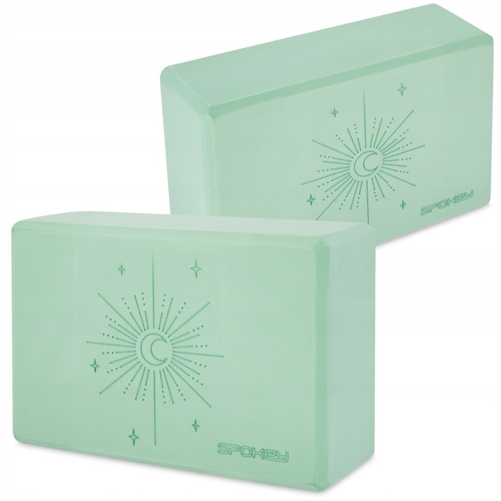 Zestaw 2 kostek do jogi Spokey ASURA klocek blok do ćwiczeń