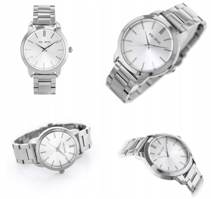 ZEGAREK DAMSKI PAUL LORENS ALICIA stalowy złoty +BOX GRAWER