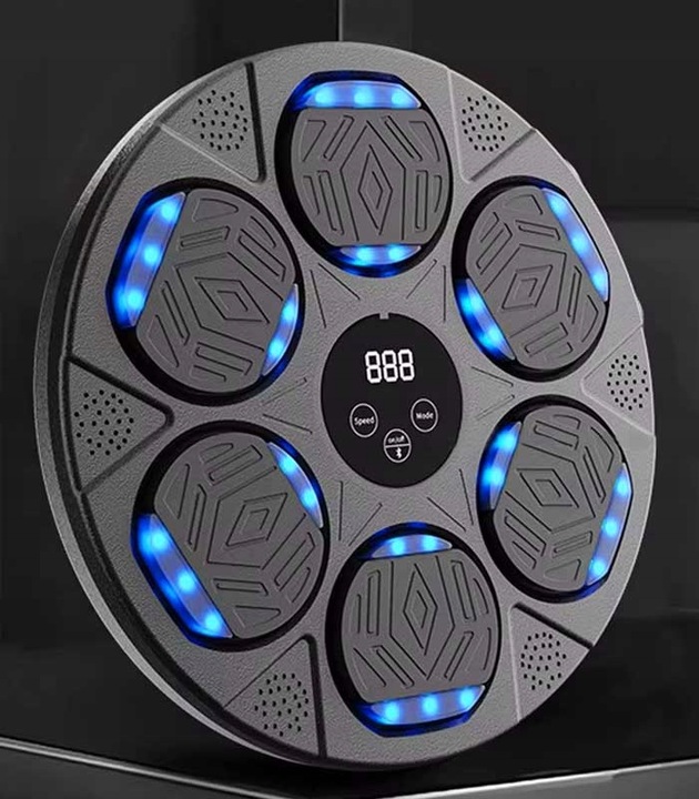 TABLICA BOKSERSKA ŚCIENNA ELEKTRONICZNA DO TRENINGU ĆWICZEŃ BOKSU