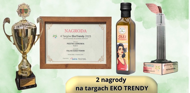 OLEJ dla KOBIET FEMINII | LAUREAT KONKURSU | Menopauza Miesiączka - 250 ml
