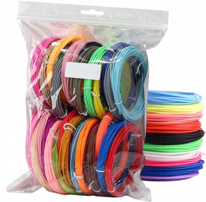 DŁUGOPIS 3D DRUKARKA 3D DLA DZIECI RÓŻOWY + WKŁAD 310m + MATA + SZABLONY