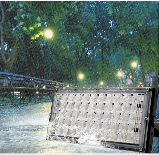 Halogen LED 230V ciepły moc 50W reflektor modułowy